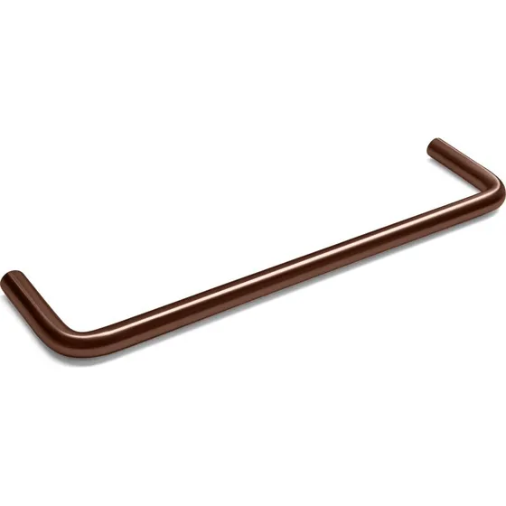 D Line håndklædestang, 30 cm, børstet bronze