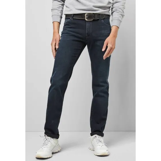 Meyer M5 Regular Fit Jeans – blå denim