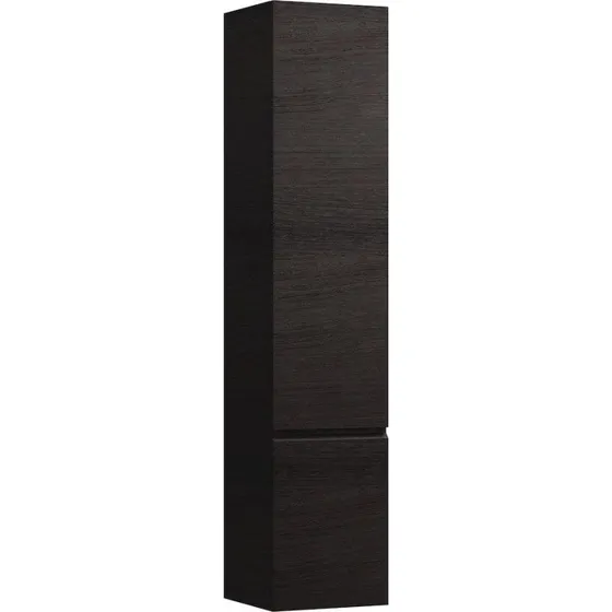Laufen Pro S højskab, 35x165 cm, sort, højrehængslet