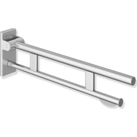 Hewi System 900 Duo armstøtte, 76,2 cm, børstet rustfrit stål