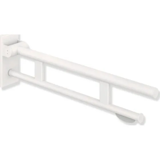 Hewi System 900 Duo armstøtte, 91,2 cm, mat hvid