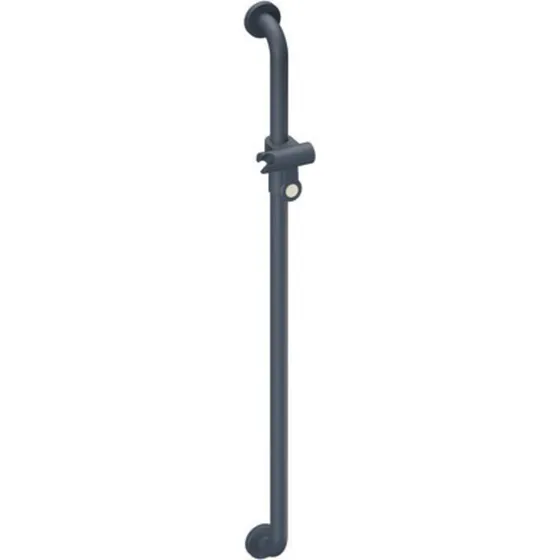 Hewi 801 Støttegreb/Brusestang, 110 cm, Mat Antracit