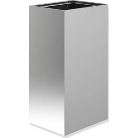 Hewi System 900 toiletspand, 60 liter, børstet rustfrit stål