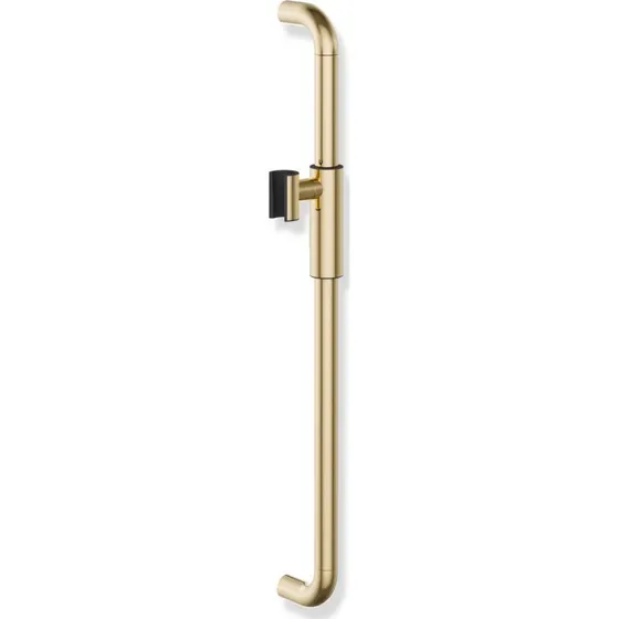 Hewi S480 brusestang med magnetisk holder, 60 cm, messing
