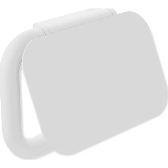 Hewi toiletrulleholder med låg, hvid