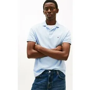 Tommy Hilfiger Liquid Cotton Regular Polo - Mørkegrøn, L