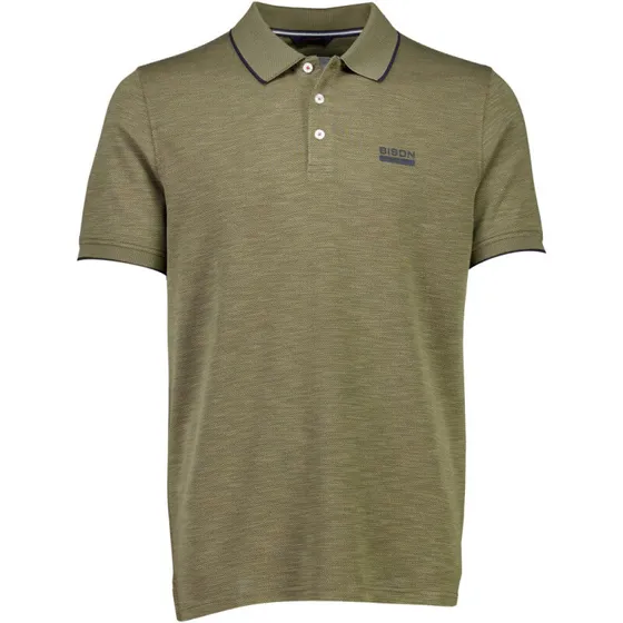 Bison BiFast Dry Polo SS, Grøn (Comfort Fit)