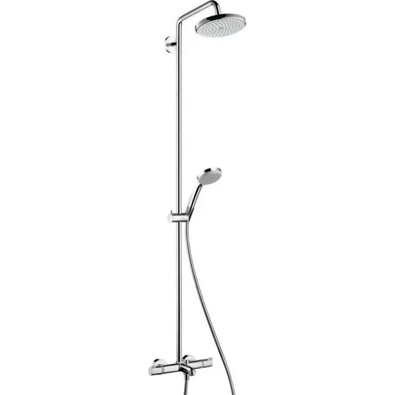 Hansgrohe Croma 220 brusersæt med RainAir og Ecostat Comfort