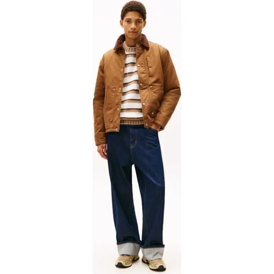 Tommy Jeans THEO Baggy Turn Up DI4156 - mørkeblå denim