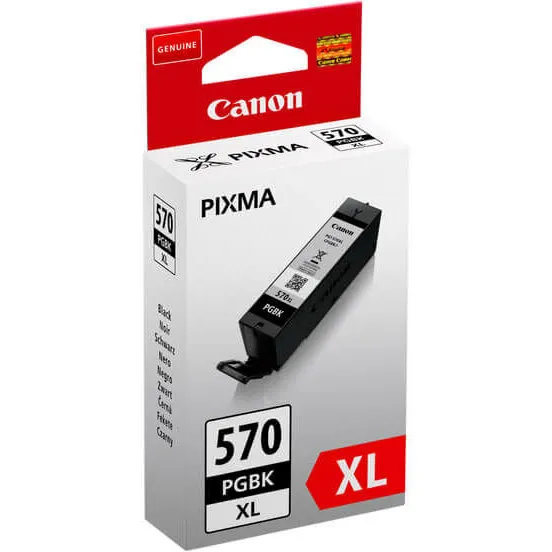 Canon PGI-570XL PGBK sort 22 ml til MG7750