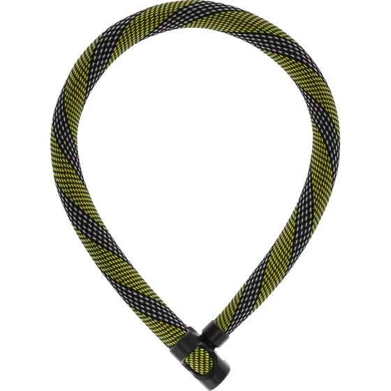 ABUS Kædelås 7210 IvyTex - 110cm - Gul/Sort