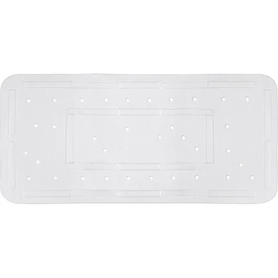 Kleine Wolke Softy skridsikker bademåtte, 36x80 cm, hvid