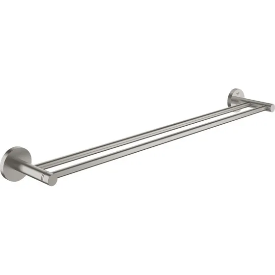 Grohe Start dobbelt håndklædestang, 60 cm, stål