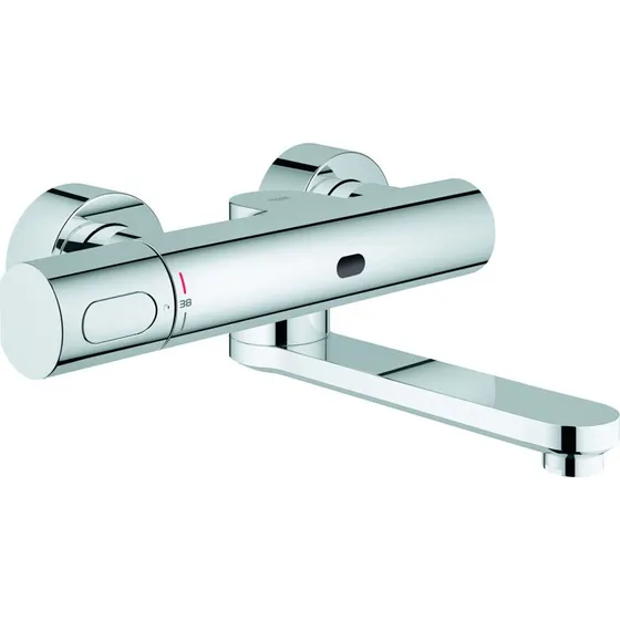 Grohe Eurosmart Cosmopolitan E berøringsfrit vægarmatur, krom