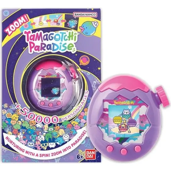 Bandai Tamagotchi Paradise Purple Sky - Elektronisk kæledyr