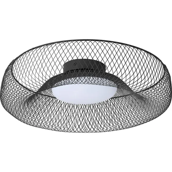 Osram Decor Mesh loftlampe - Sort med integreret varmt LED-lys