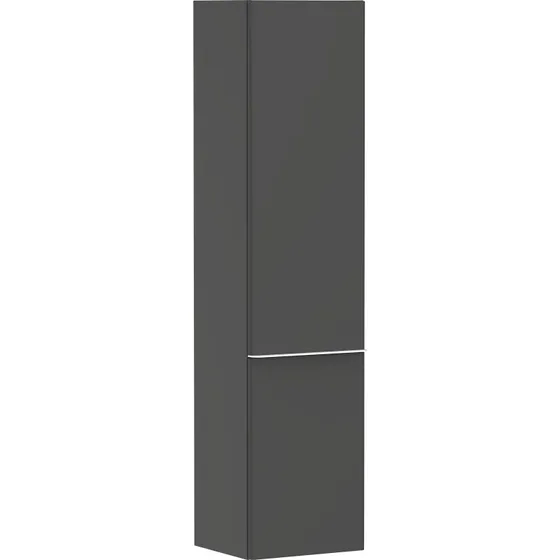 Hansgrohe Xelu Q højskab 40x165,5 cm, mat grå, højre