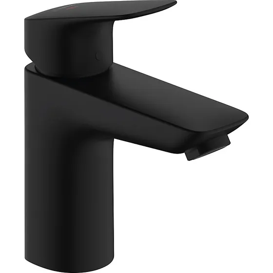 hansgrohe Logis 100 mat sort håndvaskarmatur med bundventil