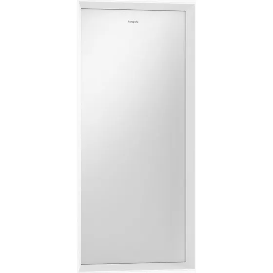 Hansgrohe Xarita E spejl med lys, sensor, dæmpbar, 36,6x70,6 cm, mat hvid
