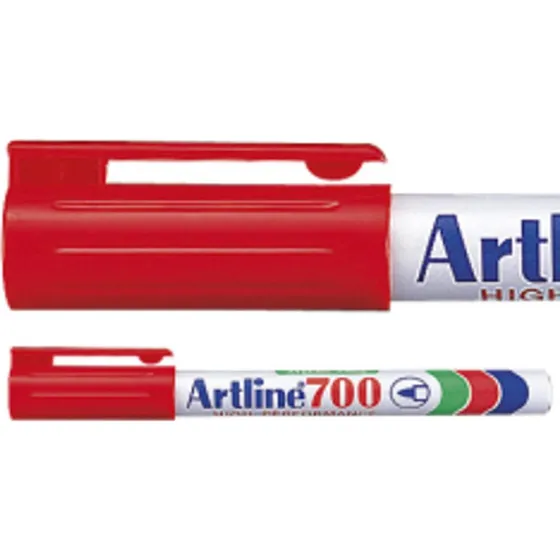 Artline 700 Permanent Marker Rød (0,7mm)
