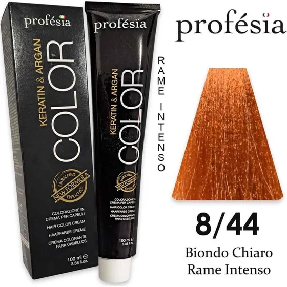Profesia Color Permanent 8/44 Intens Kobberblond 100 ml