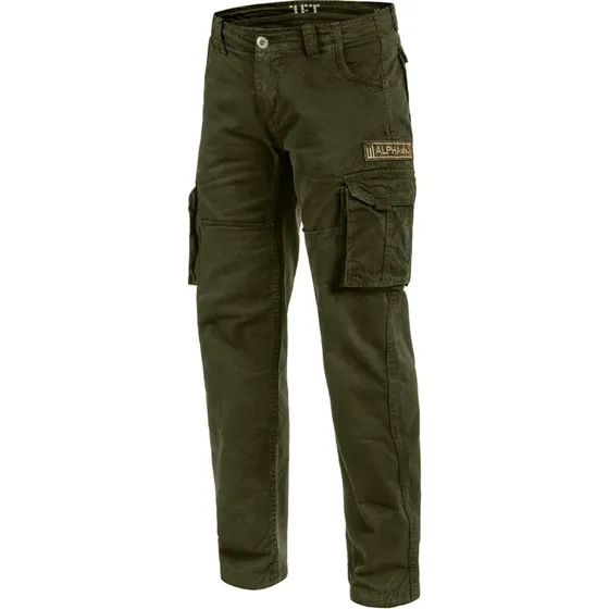 Alpha Industries Jet Pant – cargobukser i 100% bomuld