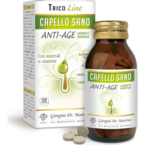 Dr Giorgini Capello Sano Anti-Age 72 g - 600 mg tabletter