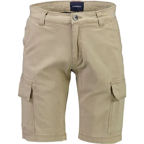 Lindbergh Superflex Cargo Shorts, Sand, M