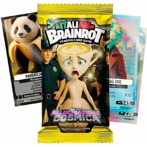 Skifidol Italian Brainrot Series 2 - Pakke med 7 kort