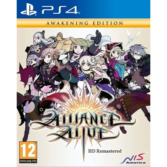The Alliance Alive HD Remastered PlayStation 4