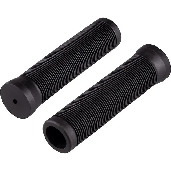 FORCE MTB Groove gummihåndtag 123 mm - Sort