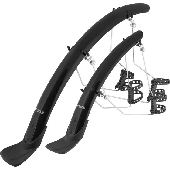 Force Win42 Aluflex Cykelskærme 28" 42mm Sort