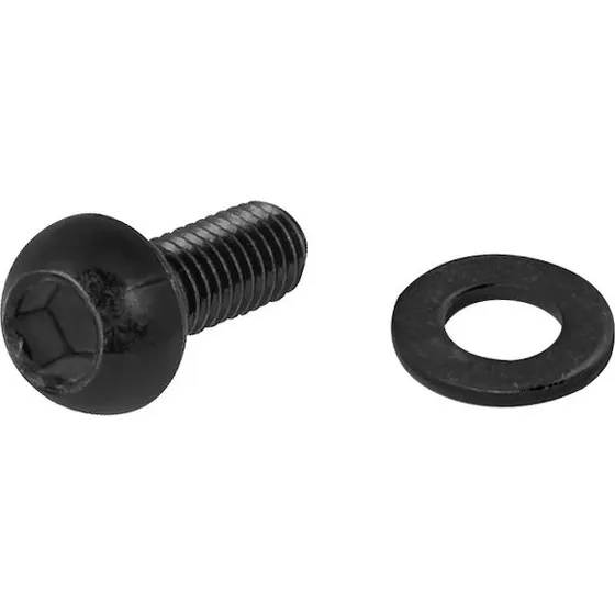 FORCE Unbrako skrue M5x12mm sort (2 stk.) til flaskeholder