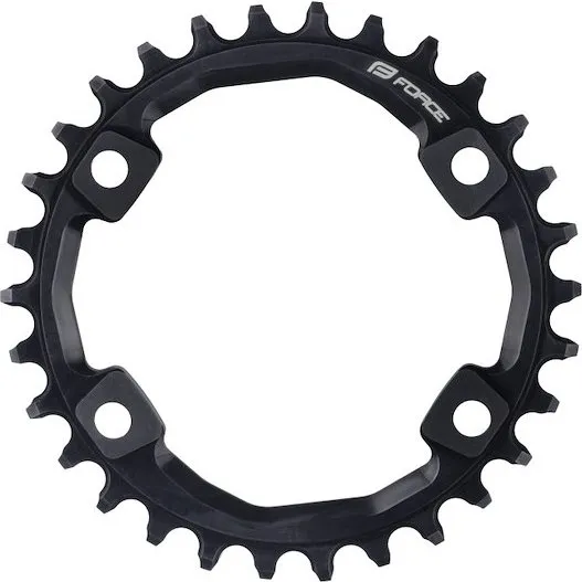 FORCE NW klinge 32T 4-bolt BCD 96 CNC Aluminium 10/11/12-speed Sort