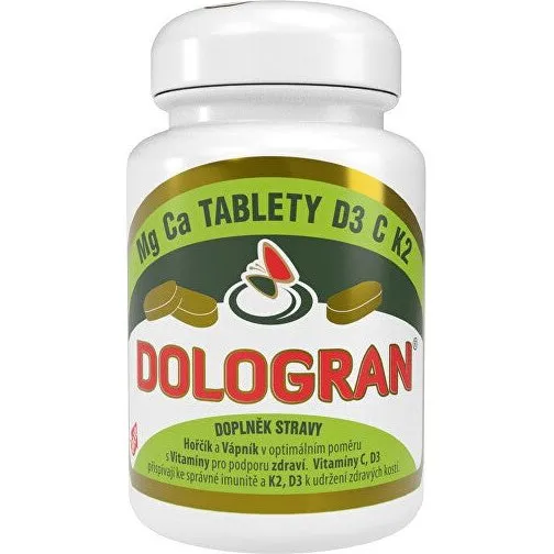 Dologran Mg, Ca, D3, C, K2 Tabletter - 60 stk.