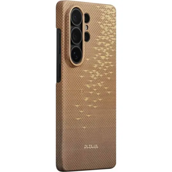 Pitaka Edge Cover til Samsung Galaxy S26 Ultra - Golden Glint