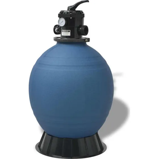 vidaXL Pool sandfilter Blå Ø 55,9 x 96,5 cm PE