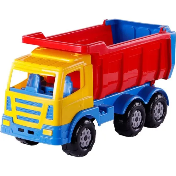 Cavallino Toys Dump Truck Gåbil med Tippelad - Rød