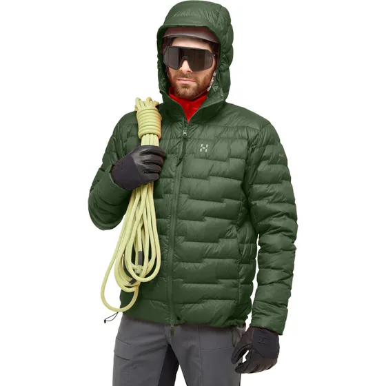 Haglöfs Roc Flash Down Hood Jacket – Seaweed Green