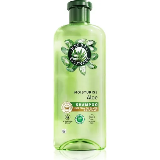 Herbal Essences Aloe Nærende og Fugtgivende Shampoo 350 ml