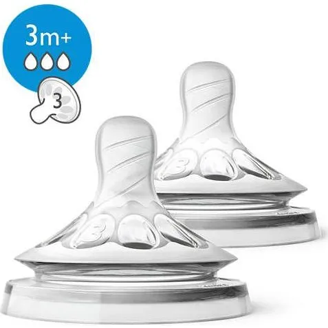 Philips Avent Natural-sut 2 stk. 3m+ (SCF043/27)