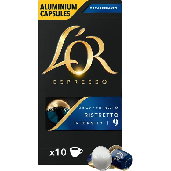 L'OR Capsules Ristretto Decaffeinata - 10 stk