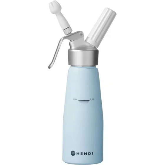 Kurt Scheller Blå Flødeskumssifon 0,5 L - Hendi