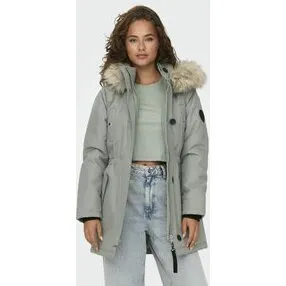 ONLY Onliris Fur lang parka med pelskant M