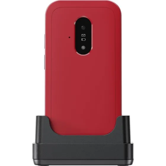 Doro Leva E22 Klaptelefon 2,8" Rød/Hvid 4G