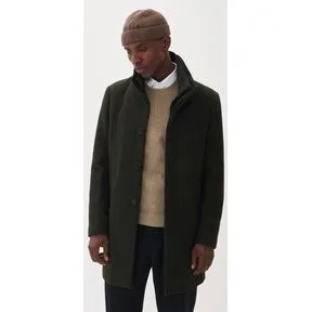 Matinique HARVEY uldfrakke – forest night