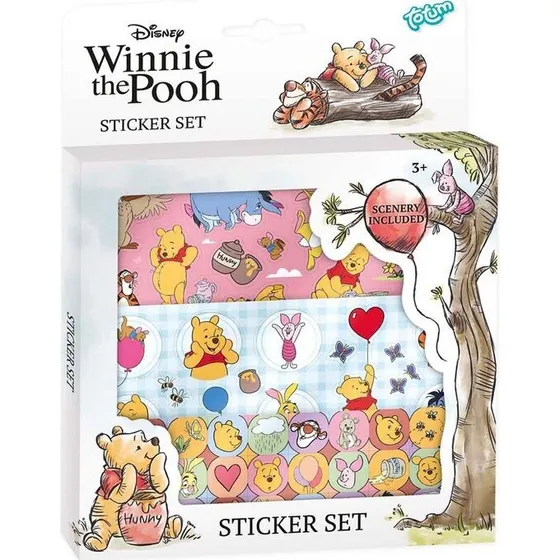 Disney Winnie the Pooh Klistermærkesæt