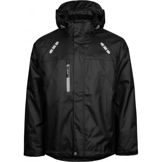 Lyngsøe FOX6030 åndbar regnjakke - Sort