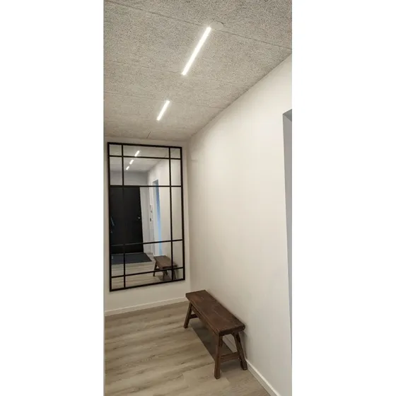 Troldtekt Akustilight LED skinnesæt 3x60 cm - Dæmpbart med fjernbetjening