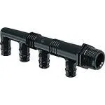Q&E Fordelerrør 3/4" 4x16mm PPSU til Uponor PE-Xa